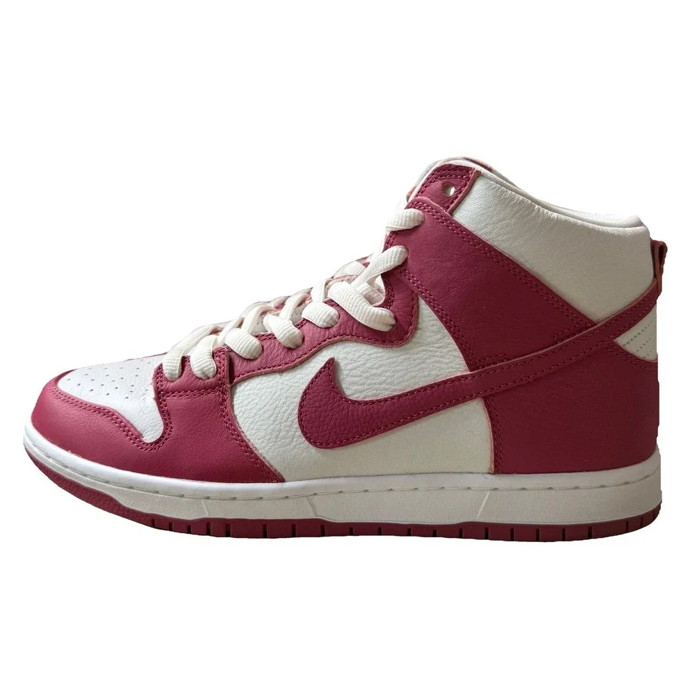 Nike SB Dunk High Pro ISO Sweet Beet White |  DQ4485-600 Men's Size 10.5
